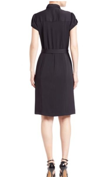画像3: 【エレメンタリー、ヴァンパイアダイヤリーズ使用、パリスヒルトン愛用】Alice + Olivia アリスアンドオリビア Carie Belted Shirtdress (3)