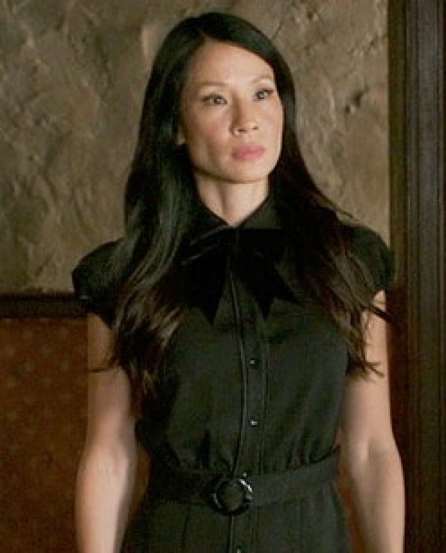 画像4: 【エレメンタリー、ヴァンパイアダイヤリーズ使用、パリスヒルトン愛用】Alice + Olivia アリスアンドオリビア　Carie Belted Shirtdress (4)