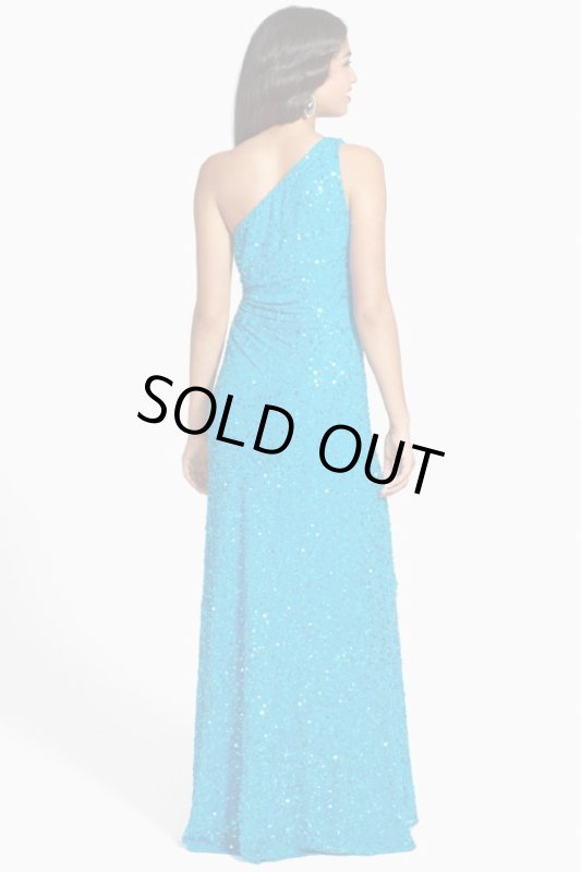 画像2: Adrianna Papell　アドリアナパペル　ワンショルダースパンコールドレス　 (2)