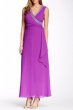 画像1: 再販売【バチェラー・ジャパンに衣装提供】Belle By Badgley Mischka      CREPE SLEEVELESS EMBELLISHED GOWN  (1)