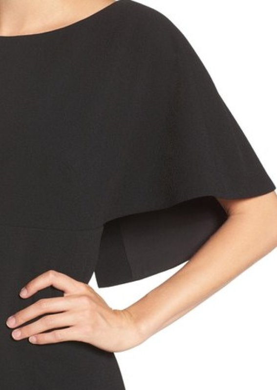 画像4: Eliza J 　ケープAラインドレス (4)