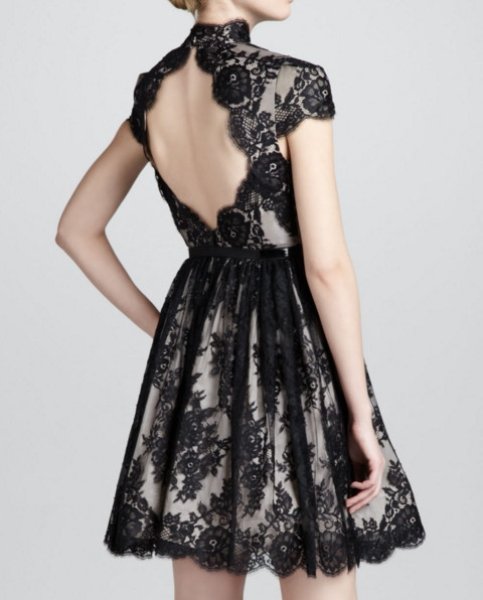 画像3: 【Krysten Ritter愛用】Alice + Olivia アリスアンドオリビア   Jayna Open-Back Dress (3)