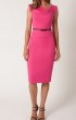 画像1: Black Halo　　 Jackie O Dress   pink (1)