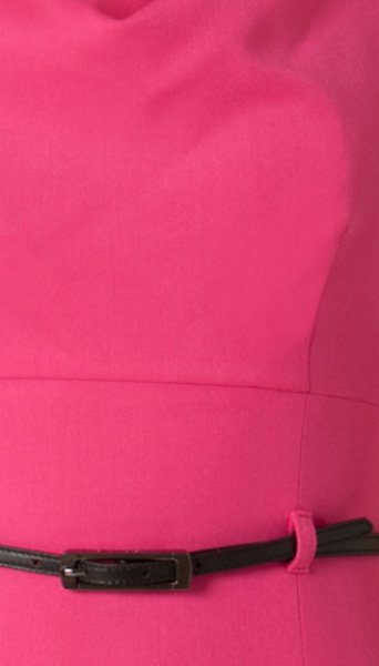画像3: Black Halo   Jackie O Dress   pink (3)