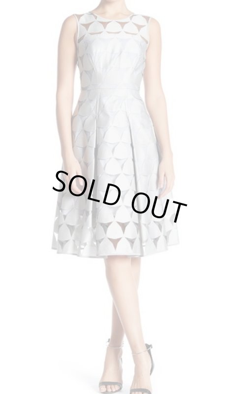 画像1: Milly ミリー　Prism Dress シルバー系 (1)