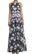 画像1: ERIN erin fetherston エリンフェザーストン　Camila Floral Embroidered Sleeveless Gown (1)