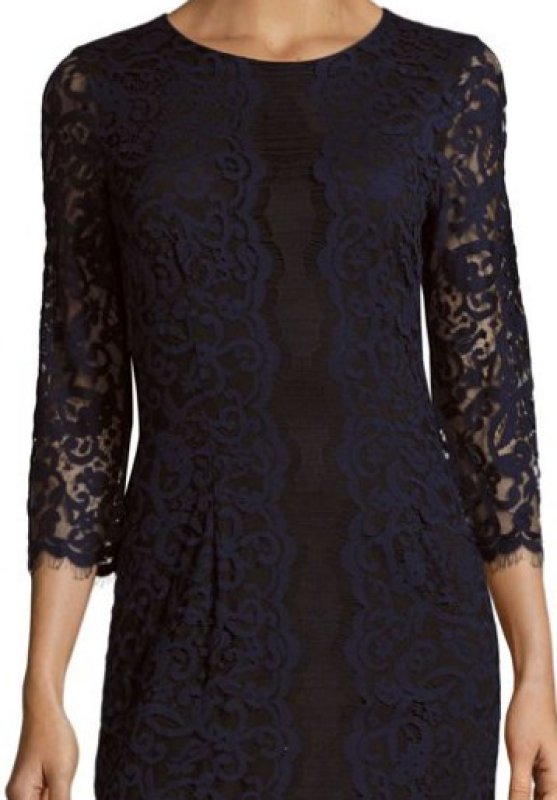 画像2: ERIN erin fetherston エリンフェザーストン　Catherine Roundneck Lace Dress (2)