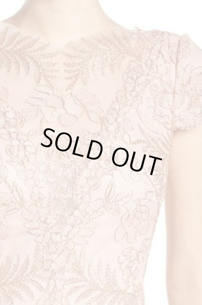 画像3: 【ドラマ使用】Tadashi Shoji タダシショージ Lace Sheath Dress  Powder ピンク系 (3)