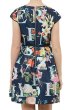 画像2: 再販売【小林麻耶さんご着用】Ted Baker テッドベイカー 　Lusara A-Z Ditzy Ottoman Dress (2)