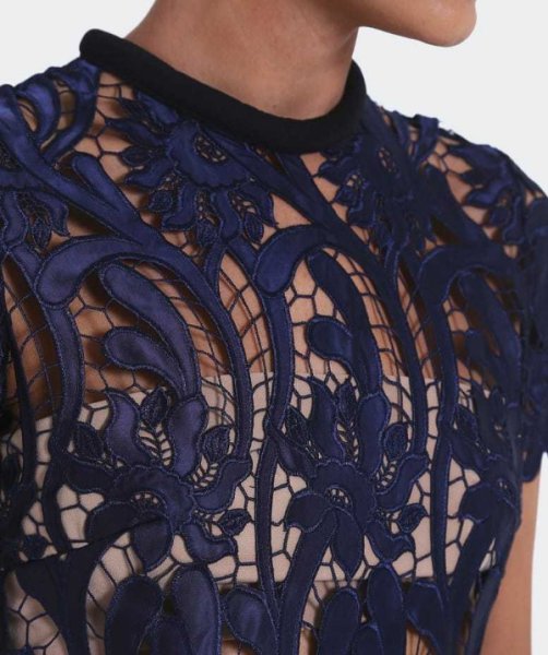 画像3: 【ナオミワッツ愛用】Self Portrait セルフポートレート Prairie lace midi dress  05211 (3)