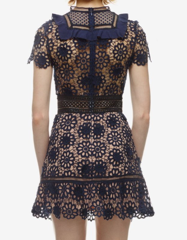 画像2: 【Bethany Mota愛用】Self Portrait　セルフポートレート　Louisa Guipure Dress (2)