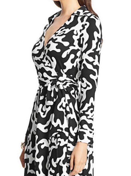 画像3: 【ドラマ使用】Diane von Furstenberg ダイアンフォンファステンバーグ  T72 Silk Jersey  wrap  dress   (3)