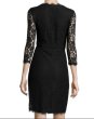 画像3: 【ドラマ使用】Diane von Furstenberg ダイアンフォンファステンバーグ　　Julianna Lace Wrap Dress　ブラック (3)