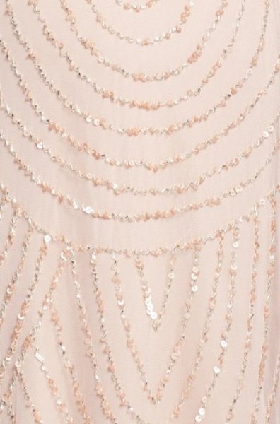 画像3: ドラマ【プリティリトルライヤーズ使用】Adrianna Papell アドリアナパペル  Beaded Blouson Dress BLUSH (3)