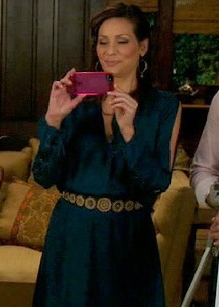 画像3: ドラマ【Switched at Birth使用】Haute Hippie  Long-Sleeve Keyhole-Front Dress (3)