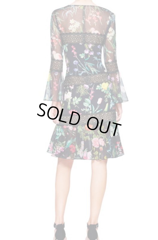 画像2: Tadashi Shoji タダシショージ　AVELINE DRESS　ブラック (2)