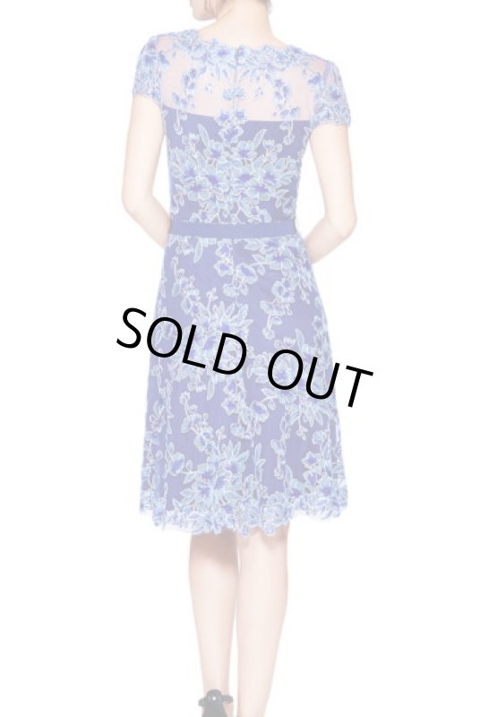 画像2: 再販売！Tadashi Shoji タダシショージ　CECILE DRESS (2)