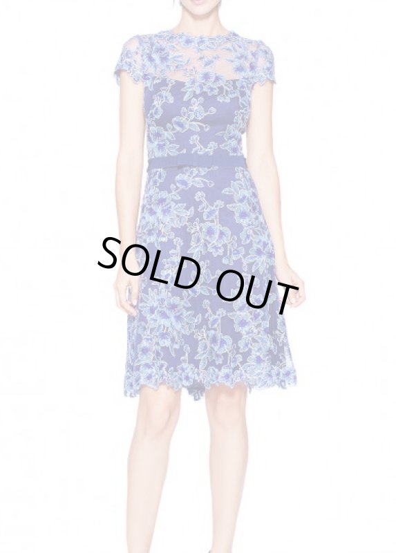 画像1: 再販売！Tadashi Shoji タダシショージ　CECILE DRESS (1)