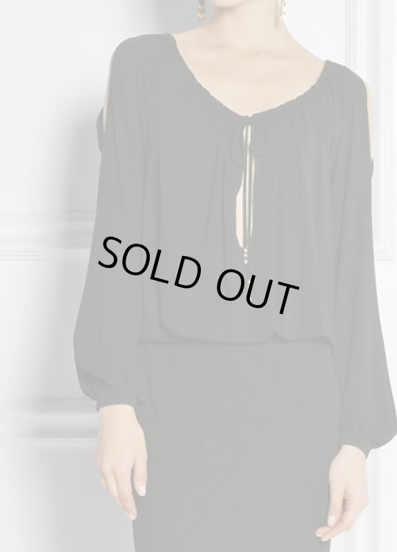 画像3: GUCCI グッチ　キーホールジャージーロングドレス (3)