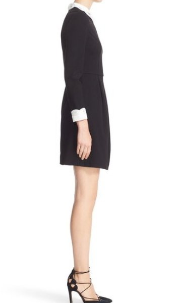 画像3: 【ドラマ使用】Ted Baker テッドベイカー  Embroidered collared dress  08221 (3)