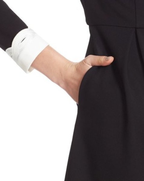 画像4: 【ドラマ使用】Ted Baker テッドベイカー  Embroidered collared dress  08221 (4)