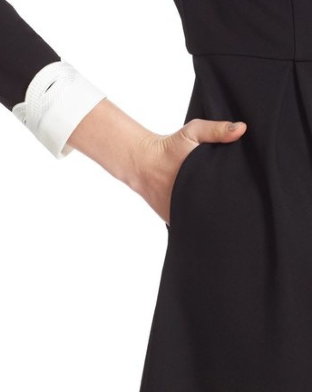 画像4: 【ドラマ使用】Ted Baker テッドベイカー 　Embroidered collared dress  08221 (4)