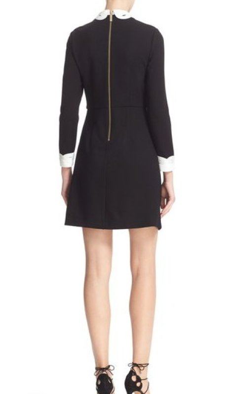 画像2: 【ドラマ使用】Ted Baker テッドベイカー 　Embroidered collared dress  08221 (2)