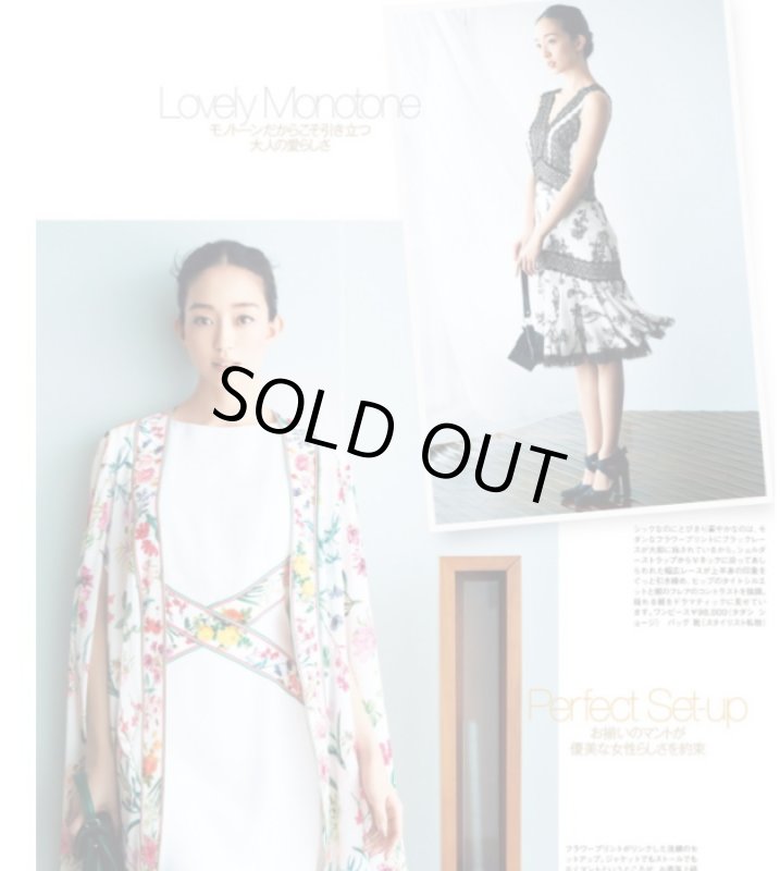 画像3: 【25ans掲載、アンミカさん愛用】Tadashi Shoji タダシショージ　 fleur-printed dress  (3)