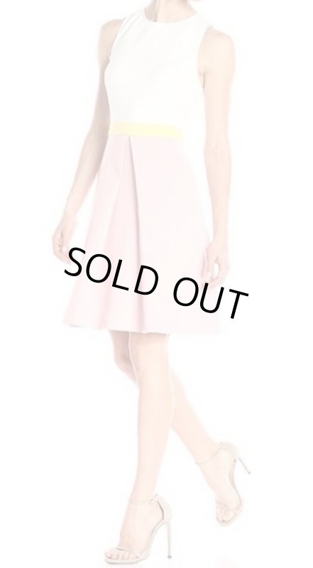 画像1: ERIN erin fetherston　エリンフェザーストン  Colorblock Callie Crepe Knit Dress (1)