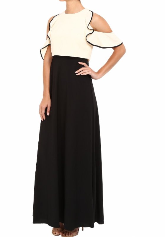 画像3: 即発！ JILL JILL STUART ジルスチュアート　 Color Block Popover Gown (3)