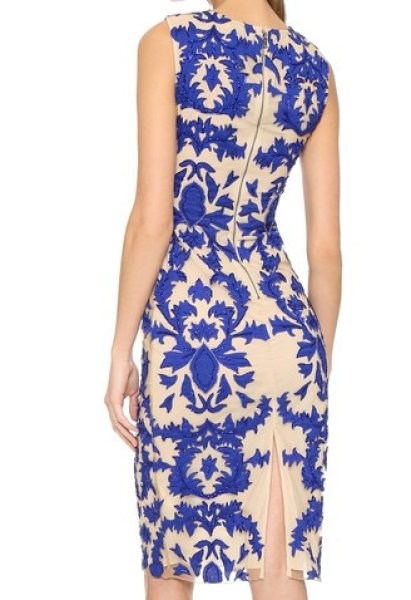 画像2: 【Melissa Joan Hart愛用】alice + olivia アリスアンドオリビア Tamika Embellished Dress (2)