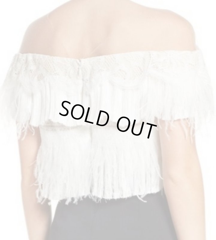 画像5: Tadashi Shoji タダシショージ   Off the Shoulder Sheath Dress ブラック (5)