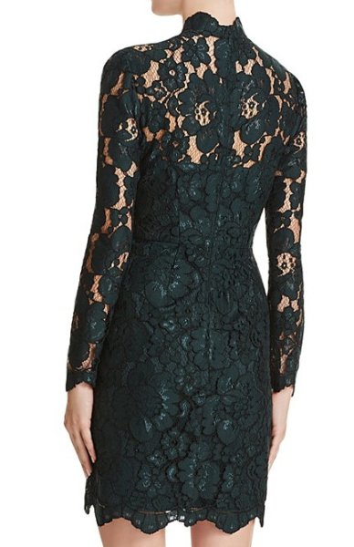 画像2: 【Ginger Zee着用】Betsey Johnson ベッツイジョンソン レースドレス (2)