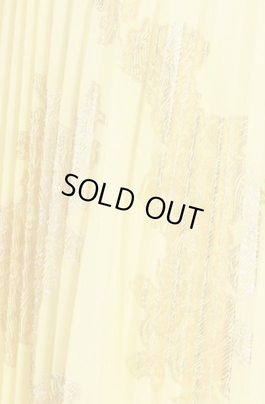 画像3: ドラマ【リベンジ使用】Xscape　　　Foiled Blouson Gown イエロー (3)