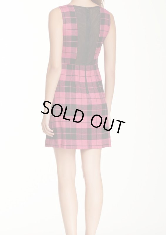画像2: Alice & Olivia アリスアンドオリビア　Jolie Plaid Wool Blend Dress (2)