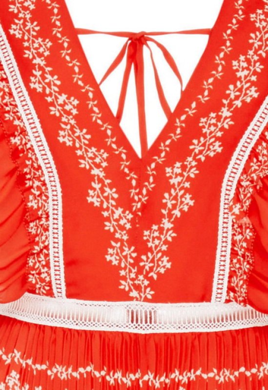 画像4: 【パリスヒルトン愛用】Self Portrait　セルフポートレイト　Flower Spell Chiffon Maxi Dress (4)