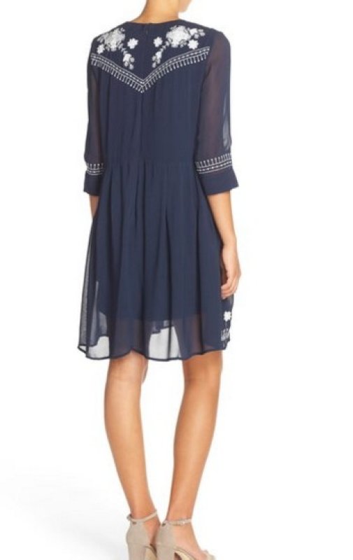 画像2: 【プリティリトルライヤーズ使用】French Connection フレンチコネクション  Kiko Stitch Dress (2)