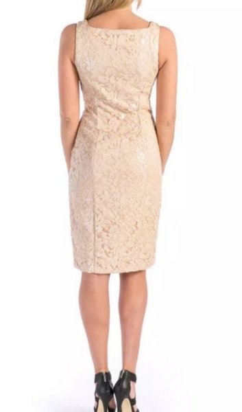 画像3: Sue Wong スーウォン  Sequined Dress   Champagne (3)