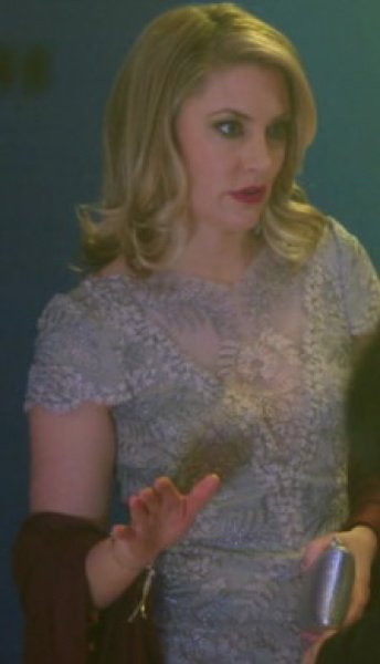 画像4: 【ドラマ使用】Tadashi Shoji タダシショージ Lace Sheath Dress ライトパール (4)