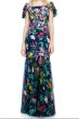 画像1: 再販売【アンミカさんご着用】Tadashi Shoji タダシショージ　 RENEE GOWN　ネイビー (1)