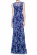 画像1: Tadashi Shoji タダシショージ   Blue Shunkoo Gown　ブルー系、ネイビー系 (1)