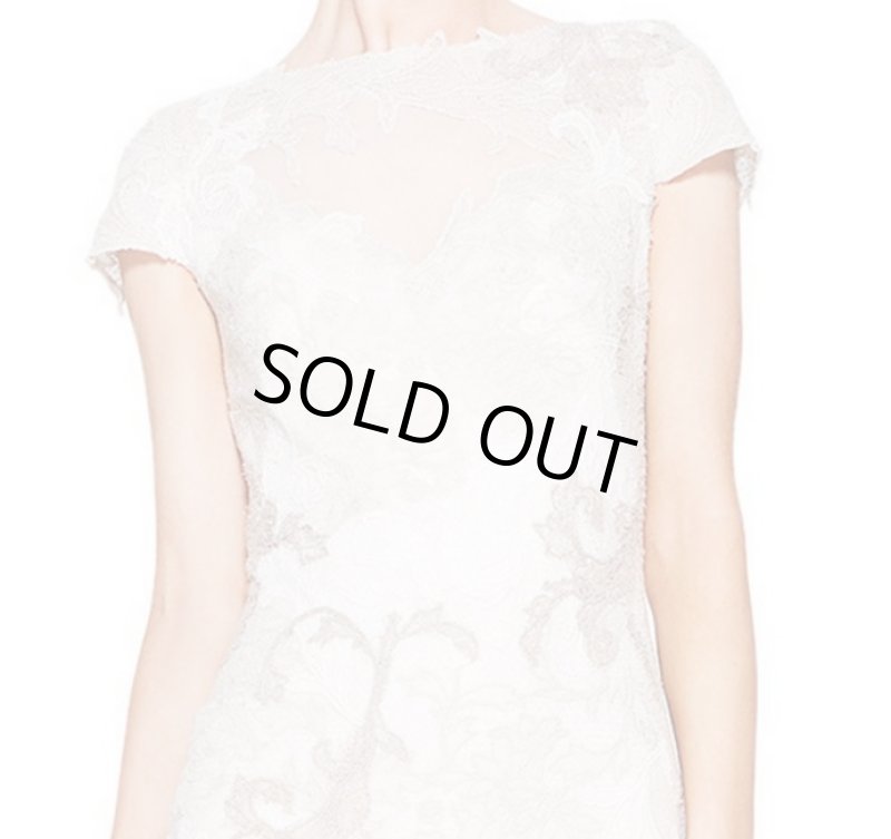 画像3: 再販売【ドラマ使用】Tadashi Shoji タダシショージ　Tonal Lace Dress ラテ (3)