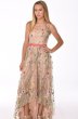画像3: 【ドラマ使用】Adrianna Papell アドリアナパペル　Embroidered Tulle High-Low Gown (3)