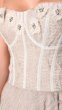 画像3: 【エバ・メンデス愛用】Lela Rose レラローズ　Embroidered Bustier ドレス (3)