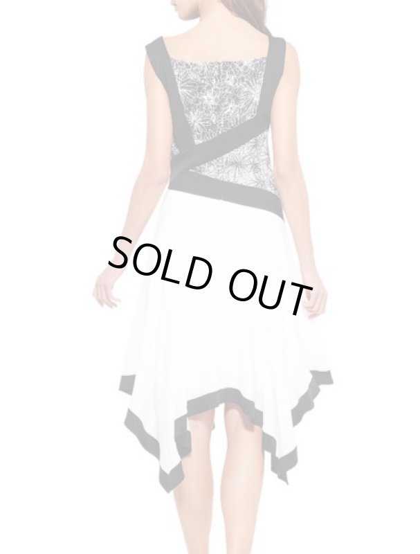 画像2: 再販売【北川景子さんご着用】Tadashi Shoji タダシショージ　アシンメトリックパーティードレス (2)