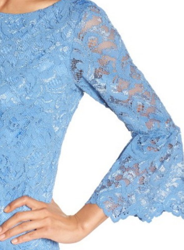 画像4: 【Dylan Dreyer着用】Eliza J 　ベルスリーブレースドレス (4)