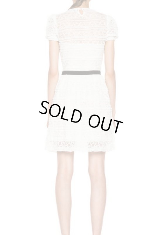 画像3: RED Valentino レッドヴァレンティノ 　ホワイトレースドレス (3)