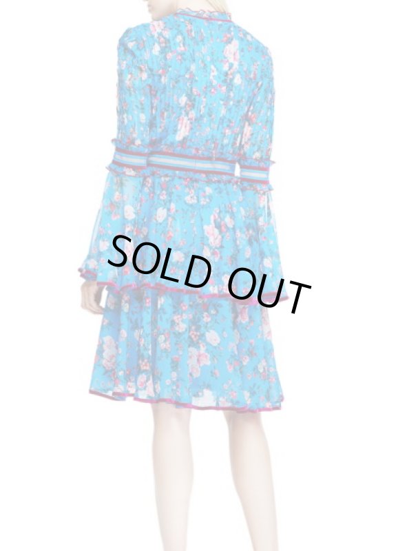 画像2: 再販売！Tadashi Shoji  タダシショージ　Easton Dress　ブルー系 (2)