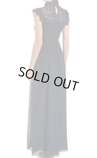 画像2: Rachel Zoe レイチェルゾー Jeanne ロングドレス ネイビー (2)