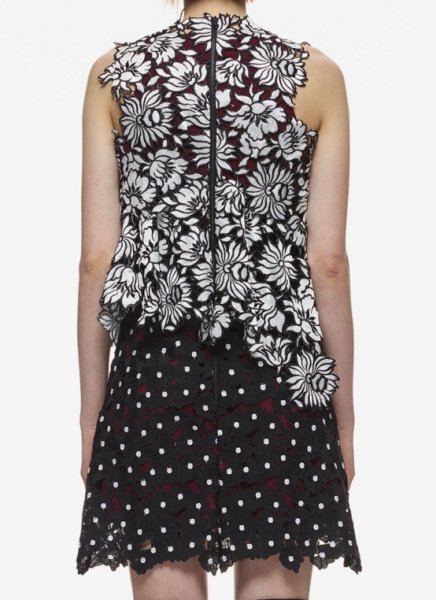 画像2: 再販売【上戸彩さんご着用】Self Portrait　セルフポートレイト　 millie layered ドレス  08261 (2)